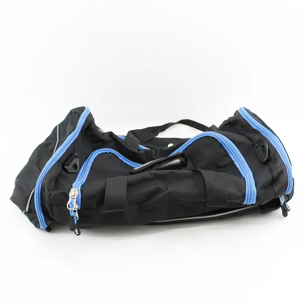 Fila Unisex Sport Duffle Bag Black/Blue - 24" - Missing Shoulder Strap