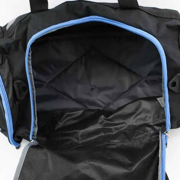 Fila Unisex Sport Duffle Bag Black/Blue - 24" - Missing Shoulder Strap