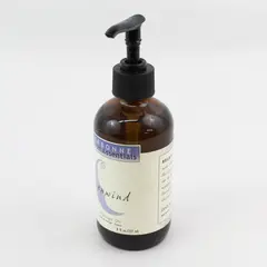 Arbonne Aromassentials Massage Oil Glass Bottle W/ Pump Scent Unwind (8 Oz)