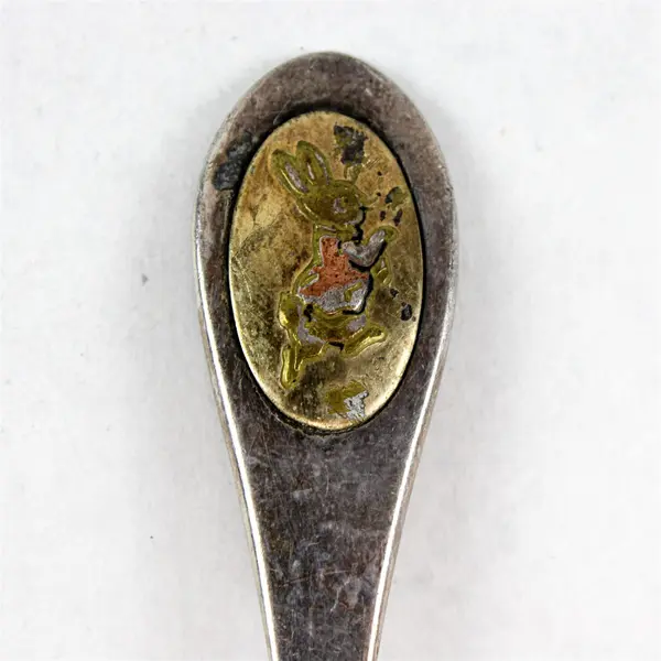 1982 Reed & Barton Silver Plated Peter Rabbit Collectible Spoon