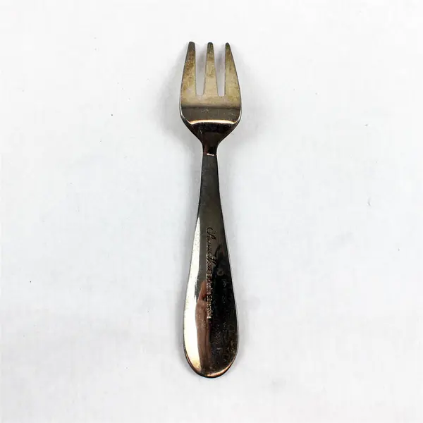 Princess House Silverplate Child's Fork 5" Lamb Pattern Vintage