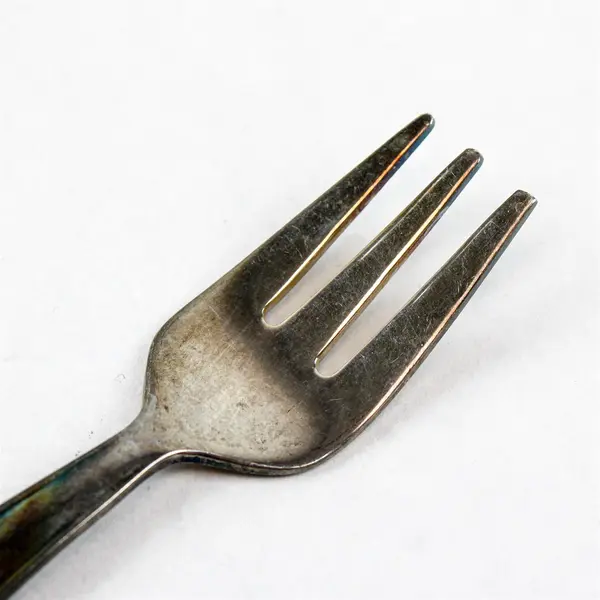 Princess House Silverplate Child's Fork 5" Lamb Pattern Vintage