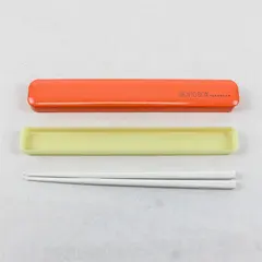 Takenaka Orange Portable Chopsticks for Bento Box Lunch Travel