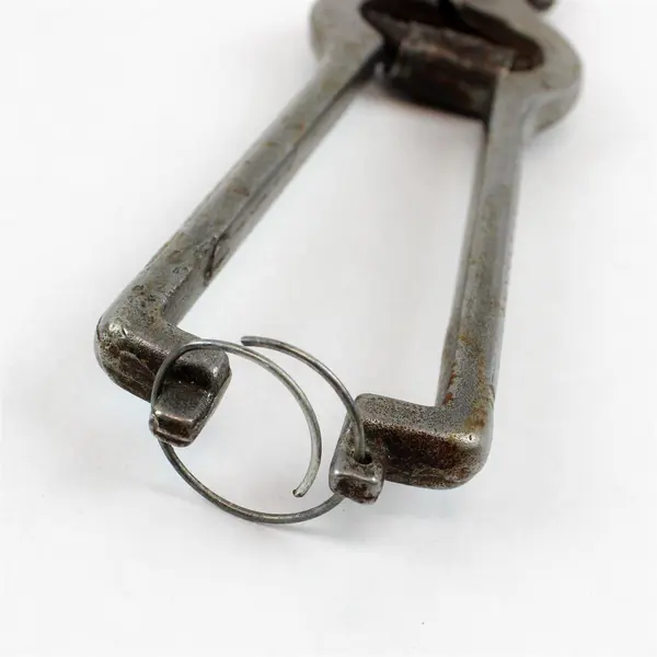 Vintage Forged Steel Hand Pruning Shears Rust Spots Garden Tool