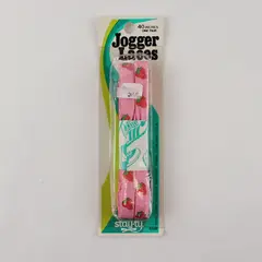 Vintage Stay-Ty Jogger Laces 40in One Pair Pink Strawberry 1981 402B