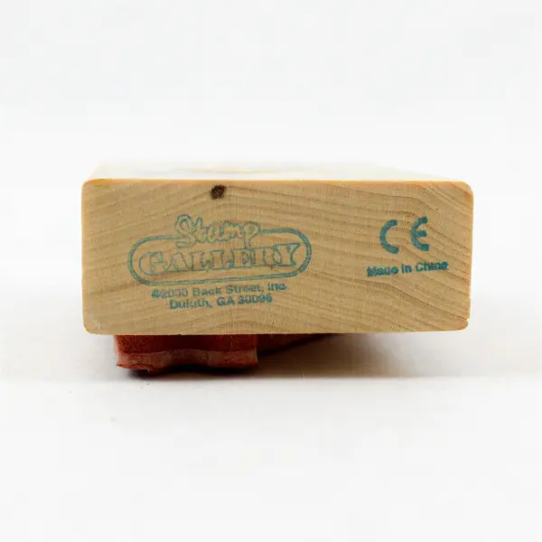 Stamp Gallery Boxer Dog Mounted Wood Rubber Stamp Model 24020