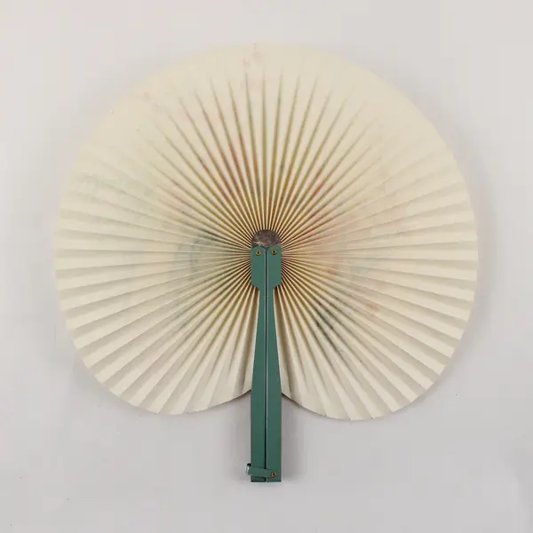 Vintage Shanghai Arts & Crafts Chinese Pocket Fan Collectible
