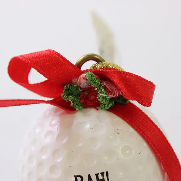 Lot of 3 Kurt Adler Funny Golf Ball Christmas Ornaments