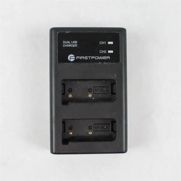 FirstPower DS-ENEL9 Dual USB Charger Used Untested No Cords