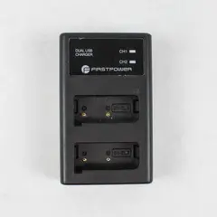 FirstPower DS-ENEL9 Dual USB Charger Used Untested No Cords