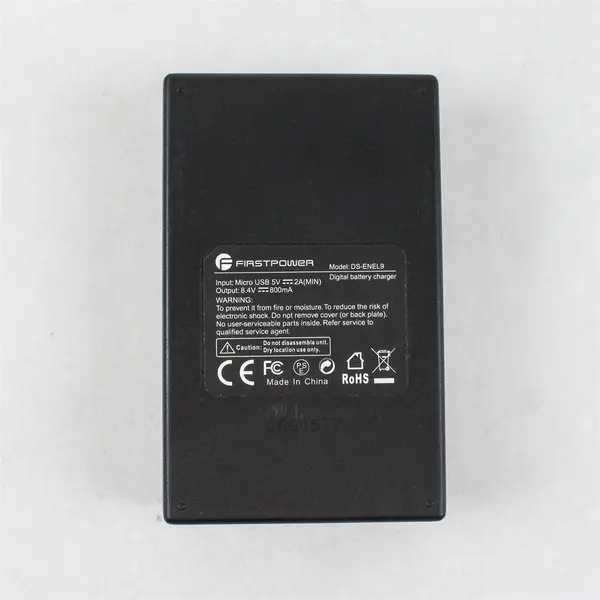 FirstPower DS-ENEL9 Dual USB Charger Used Untested No Cords