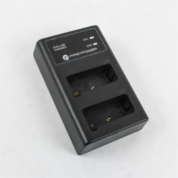 FirstPower DS-ENEL9 Dual USB Charger Used Untested No Cords