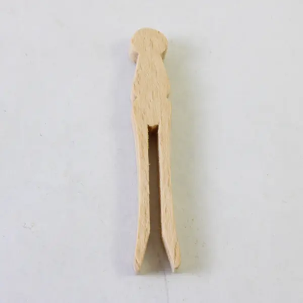 Lot of 24 Wooden Clothespins Laundry Craft Household Organizer