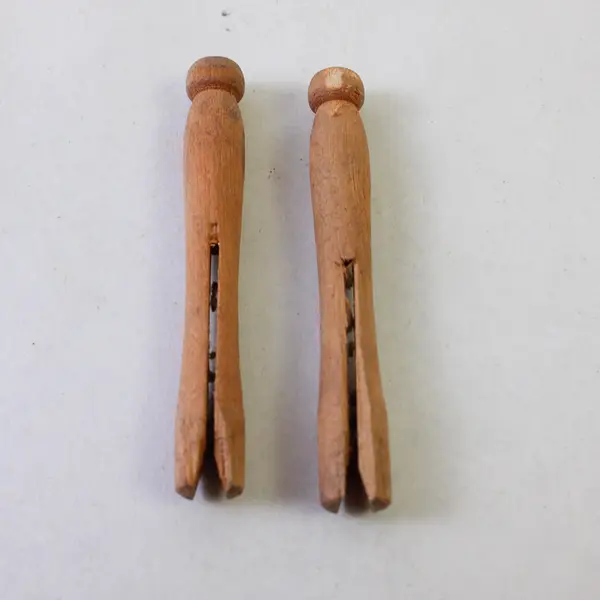 Lot of 12 Assorted Clothespins Plastic Wood Laundry Craft Household