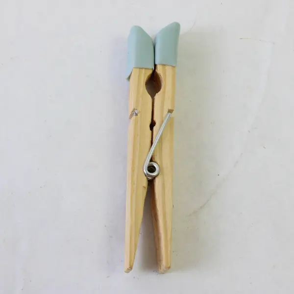 Lot of 18 Wooden Clothespins Laundry Craft Household Organizer 4in