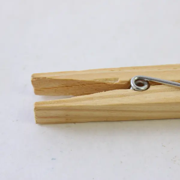 Lot of 18 Wooden Clothespins Laundry Craft Household Organizer 4in