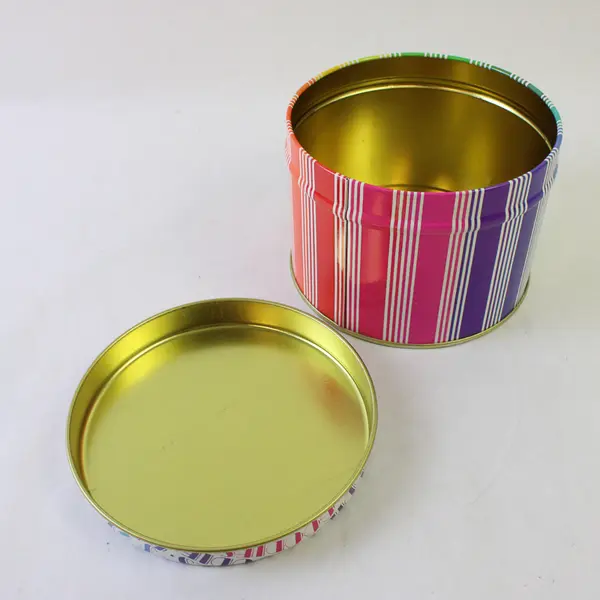 Hallmark Rainbow Goodies Tin 375XBC716-1 Collectible Storage Decor