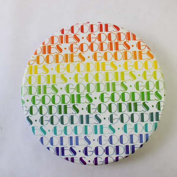 Hallmark Rainbow Goodies Tin 375XBC716-1 Collectible Storage Decor