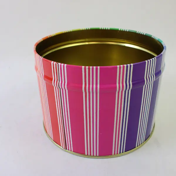 Hallmark Rainbow Goodies Tin 375XBC716-1 Collectible Storage Decor