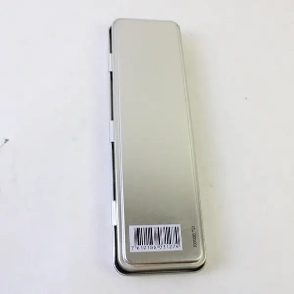 Caran D'Ache Switzerland Silver Advertising Tin Collectible
