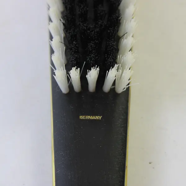 Vintage Clothes Brush w/ Attached Shoe Horn Wood Handle