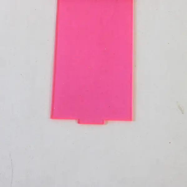 Pink Rectangular Sliding Compact Mirror Portable Travel Vanity