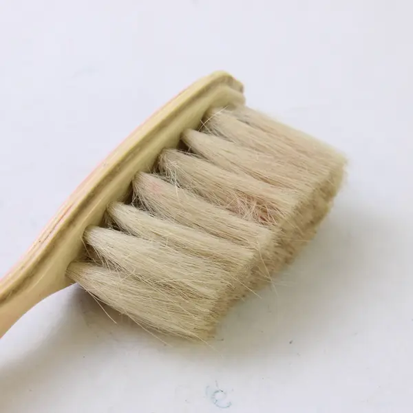 Vintage Shoe Brush & 2 Metal Shoe Horns Set