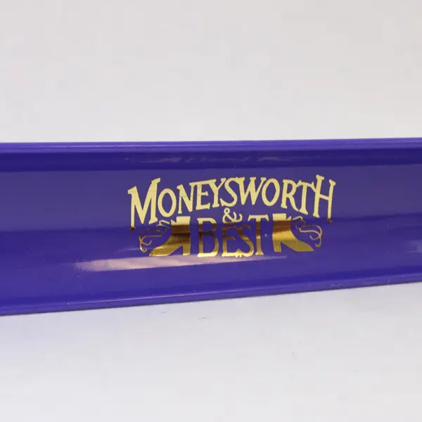 Lot of 2 Plastic Moneysworth Best Humana MarketPoint Shoe Horn Back Scratcher