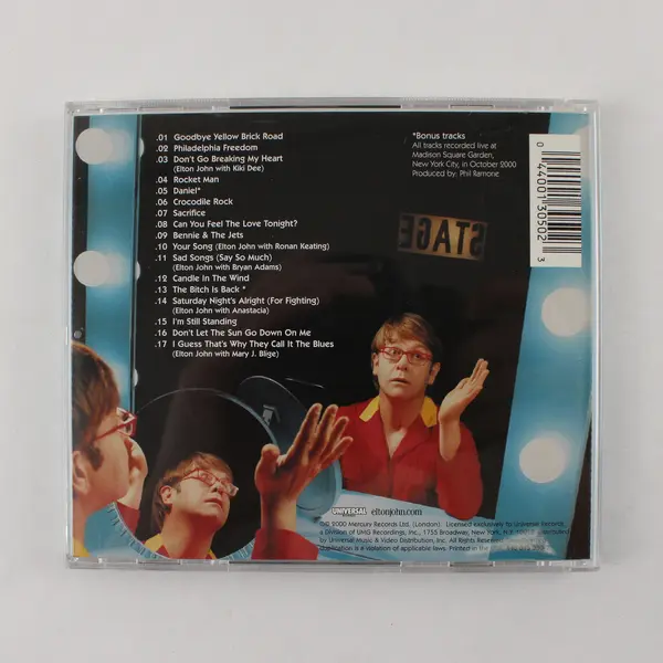 One Night Only - The Greatest Hits By Elton John (CD , 2000, Mercury Records)