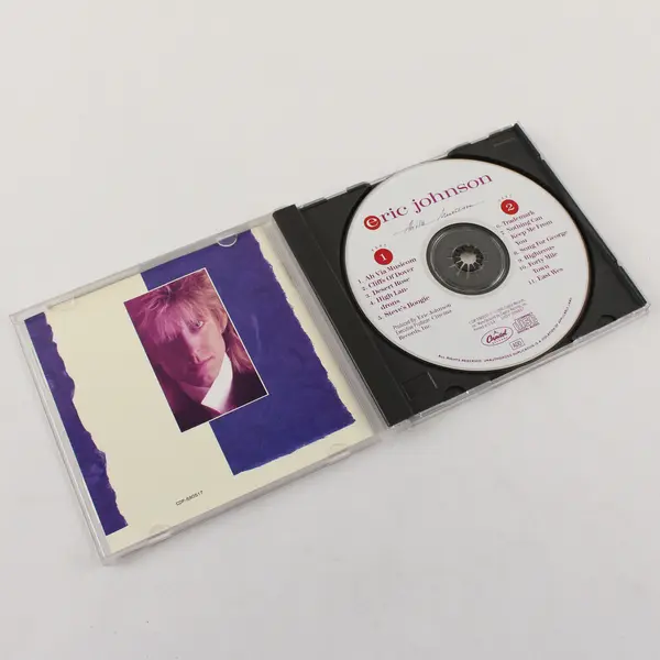 Ah Via Musicom By Eric Johnson (CD, 1990, Capitol Records, Pop Rock Jazz)