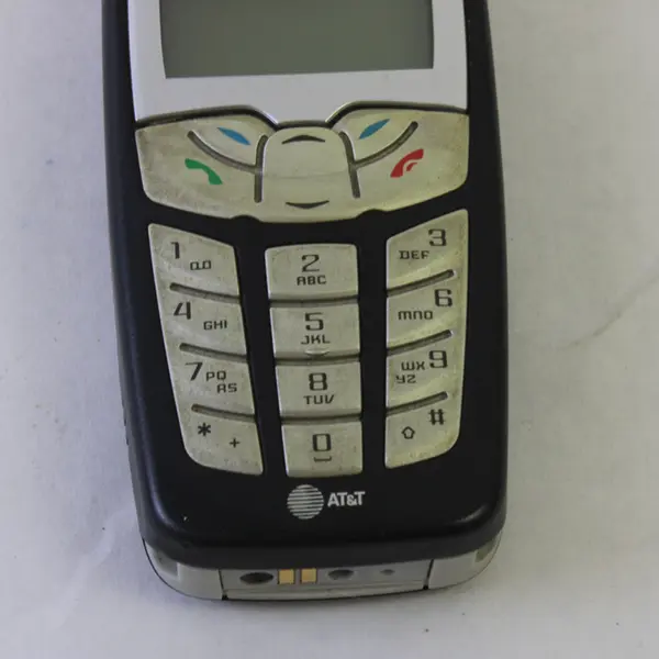 Nokia 2260 Cell Phone Black & Silver AT&T Untested Rare TDMA Phone for Parts