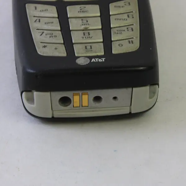 Nokia 2260 Cell Phone Black & Silver AT&T Untested Rare TDMA Phone for Parts