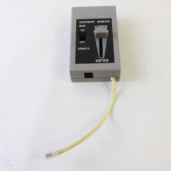Vintage Jobar Telephone Hearing Amplifier for Hard of Hearing Users