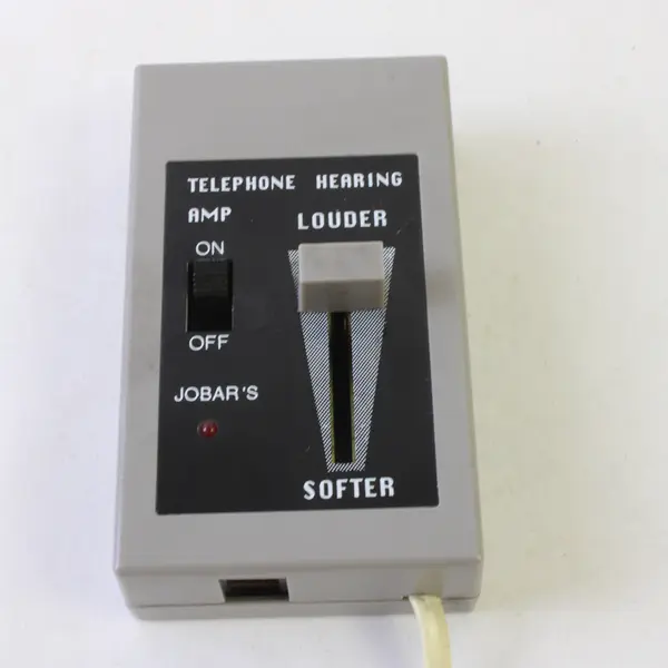 Vintage Jobar Telephone Hearing Amplifier for Hard of Hearing Users