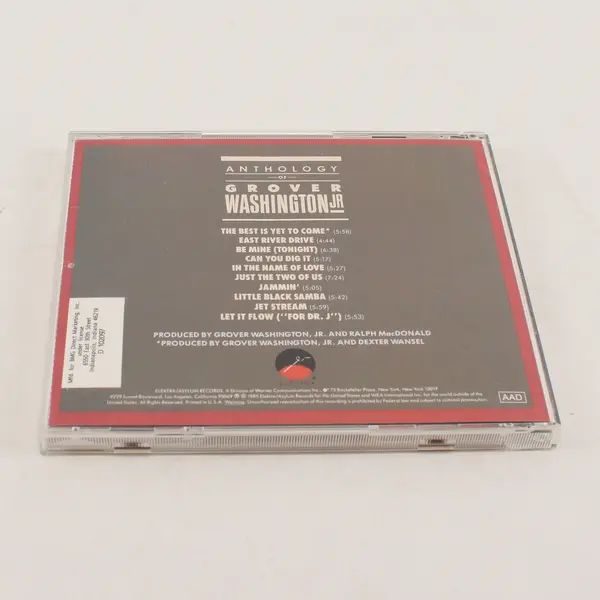 Grover Washington Jr Anthology CD 1985 9 60415-2
