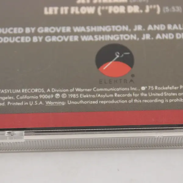 Grover Washington Jr Anthology CD 1985 9 60415-2