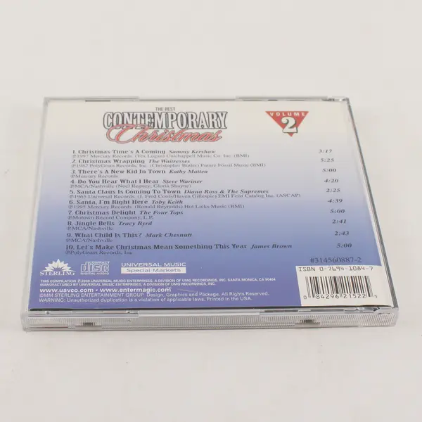 The Best Contemporary Christmas, Vol 2 CD from 2000, #21522 