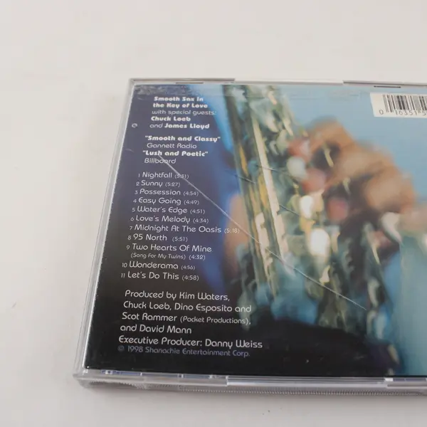 Love's Melody CD by Kim Waters 1998, Smooth Jazz Soul Saxophone, #5042 
