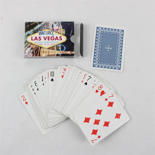 Lot of 3 Wacubo Las Vegas Bee & Golf Digest Playing Cards Casino Punch