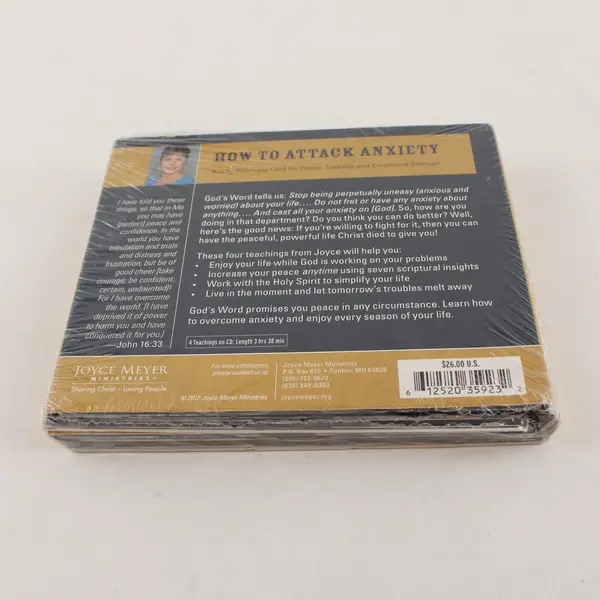 How To Attack Anxiety Double CD, Joyce Meyer - New