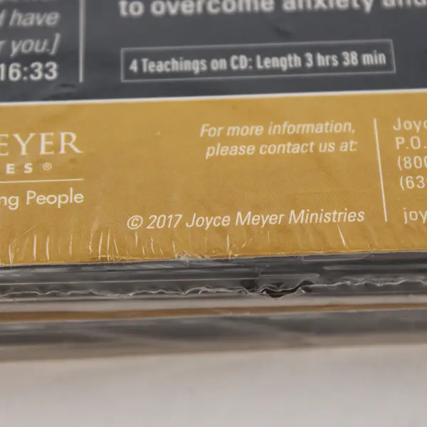 How To Attack Anxiety Double CD, Joyce Meyer - New