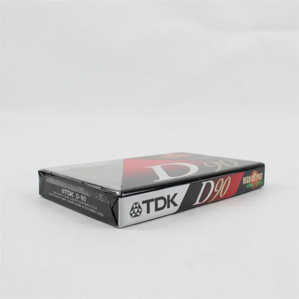 Lot of 4 TDK D90 Slimline High Output Cassette Tapes New