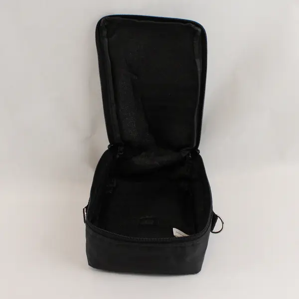 Vintage TDK Black Nylon Storage Carrying Case with Strap