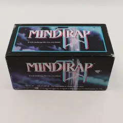 Mindtrap Vintage 1991 Board Game Complete Great American Puzzle Factory
