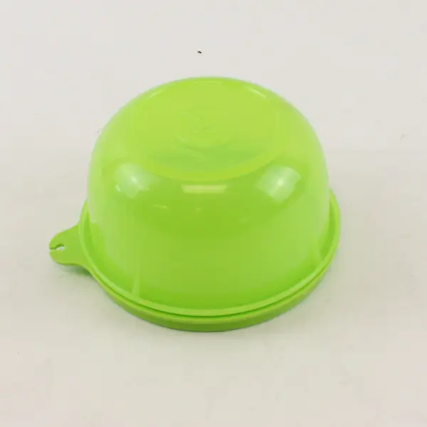 Tupperware 1403A-3 Translucent Green Food Storage Container w/ 733-26 Lid