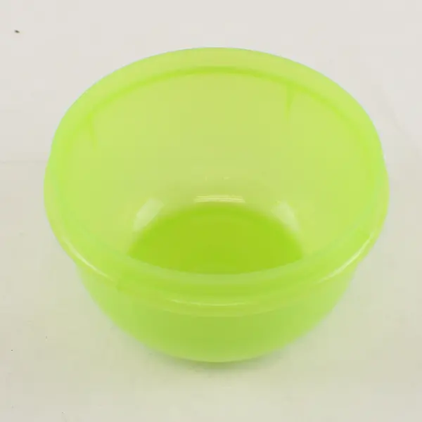 Tupperware 1403A-3 Translucent Green Food Storage Container w/ 733-26 Lid