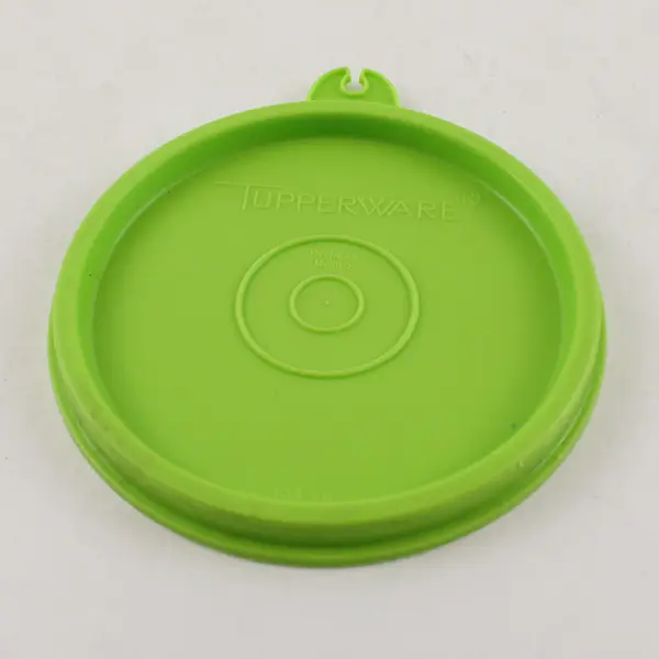 Tupperware 1403A-3 Translucent Green Food Storage Container w/ 733-26 Lid
