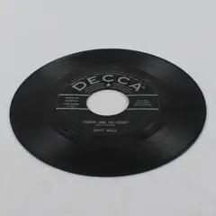 Kitty Wells Touch and Go Heart/He's Lost His Love For Me 45rpm