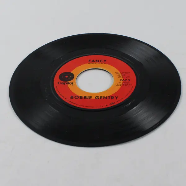 Lot of 4 Vintage 45 RPM 7in Bobbie Gentry Capitol Jacky Noguez Tops GRENN