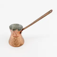 Vintage Copper Turkish Coffee Pot Cezve Ibrik Long Handle Unbranded